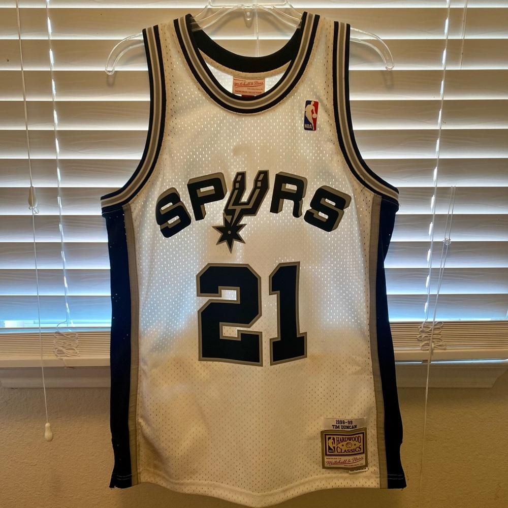 San Antonio Spurs Tim Duncan Jersey swing man